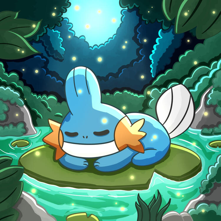 Eepy Mudkip